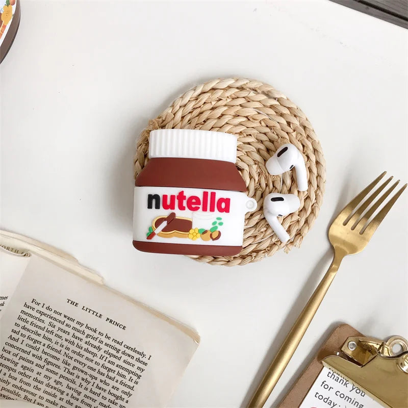 Funda para AirPods con diseño de snack